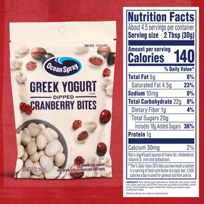 Ocean Spray Yogurt Covered Cranberry Bites - 5oz_4