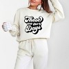 Simply Sage Market These Are The Days Retro Lightweight Garment Dyed Sweatshirt - 2 of 4