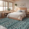 Boho Area Rugs for Living Room, Washable, Non-Slip Backing, Stain-Resistant, Soft Carpet for Bedroom, Nursery, Playroom. - 3 of 4