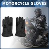 Unique Bargains Motorcycle Gloves Dirt Bike Bicycle Racing ATV UTV Sheep Leather 1 Pair - 2 of 4