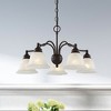 Livex Lighting Essex 5 - Light Chandelier in  Bronze - 3 of 4