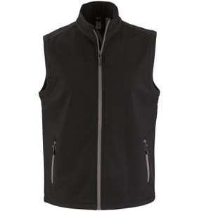 Clique Tempo Eco Stretch Full Zip Mens Softshell Vest - 1 of 1