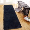 Fluffy Shaggy Rug: Tie-Dyed Furry Non-Shedding Plush Rug – Fuzzy Accent Carpet for Living Room, Bedroom | Soft Feet-Friendly Home Decor Floor Cover - 4 of 4