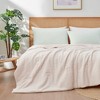 Amelie Home Reversible Waffle Cooling Comforter Breathable  Lightweight  Quilt for Hot Sleepers - 3 of 4