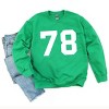 Football Jersey 78 -  Womens Sweatshirt - 3 of 3
