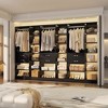 Besiost 40'' Freestanding Closet System with 10 Shelves, Closet Organizer - 2 of 4
