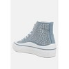 Asuka Rhinestone Embellished Ankle-Length Sneakers Women - 3 of 4