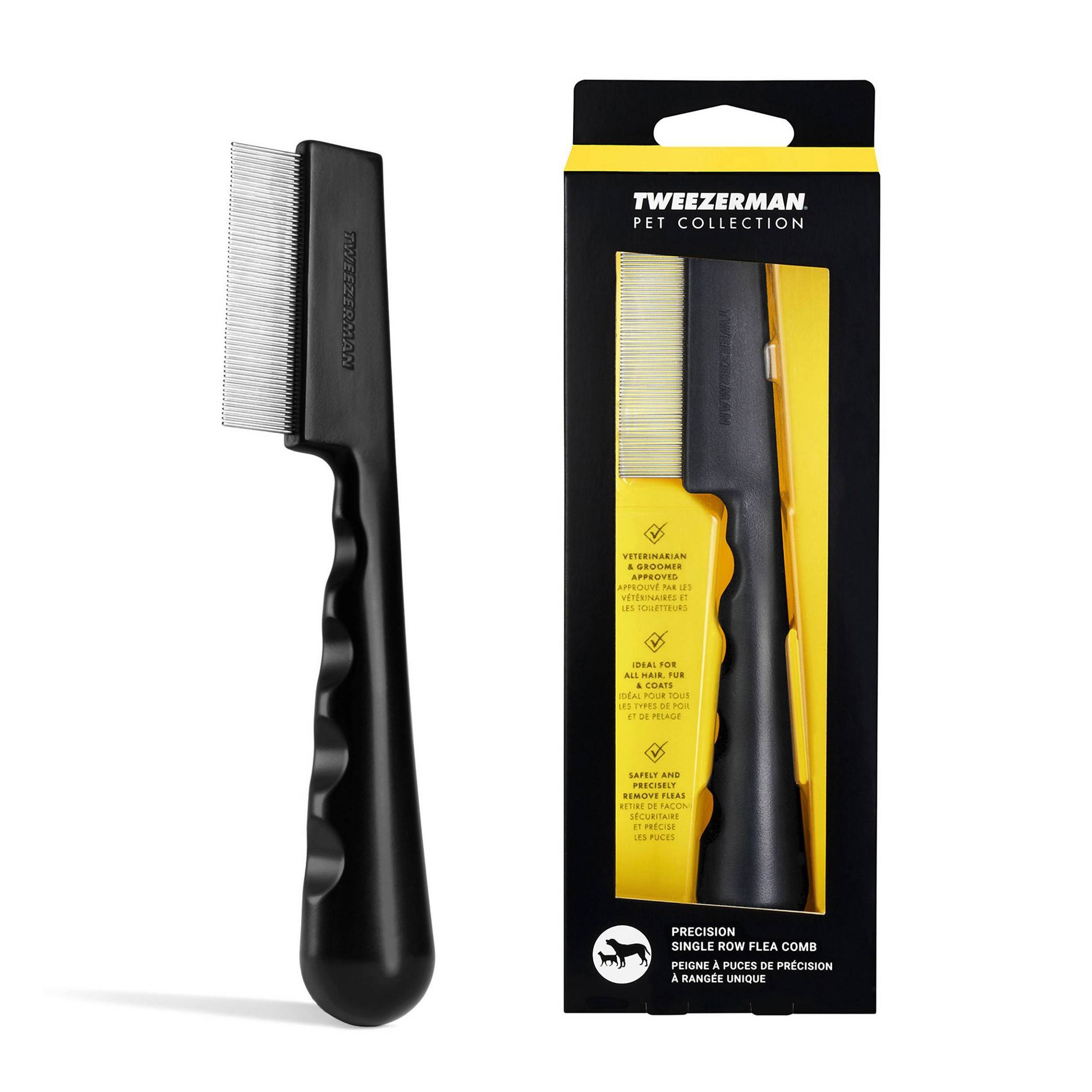 Tweezerman Precision Single Row Flea Comb