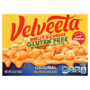 Velveeta Gluten Free Shells & Cheese, 12 oz Box, Pack of 4 - 1 of 1