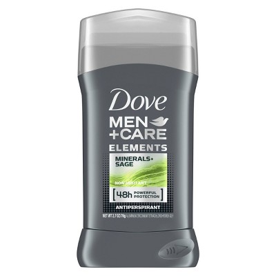 Dove Men Care Elements Minerals Sage 48 Hour Antiperspirant Deodorant Stick 2 7oz Target