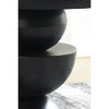 Signature Design by Ashley Kurtson Accent Table - Bronze-Tone Metal Finish, Modern Industrial Design - 3 of 4