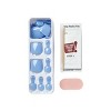 imPRESS Press-On Manicure Square Fake Toenails - Millennium - 27ct - 3 of 4