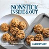 Farberware Nonstick 3pc Cookie Pan Set: Steel Bakeware, Oven-Safe to 450°F, Hand Wash, Gray - image 4 of 4