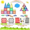 Magnetic Tiles Toys Toy for 40PCS Safe Creativity Building Blocks for - 2 of 3