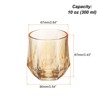 Unique Bargains Diamond Stemless Thickened Whiskey Glasses - 2 of 4