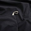 Black Twin Duvet Cover, 100 Washed Cotton, Zipper Closure, 68x90 Inches. - 4 of 4