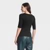Women's Slim Fit Elbow Sleeve T-Shirt - A New Day™ - 2 of 4