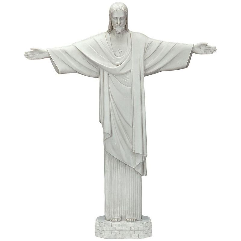 Design Toscano Christ The Redeemer Religious Statue - Off-White, 3 of 7
