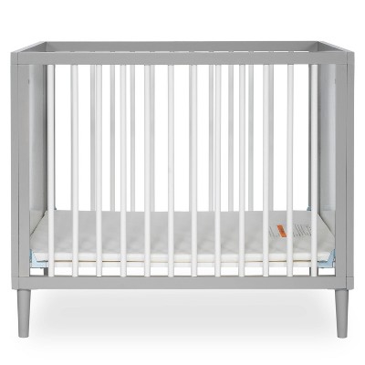 Dream On Me Cody 4-in-1 Mini Modern Crib - Gray