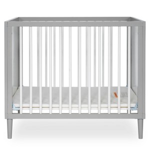 Dream On Me Cody 4-in-1 Mini Modern Crib - Gray - 1 of 4