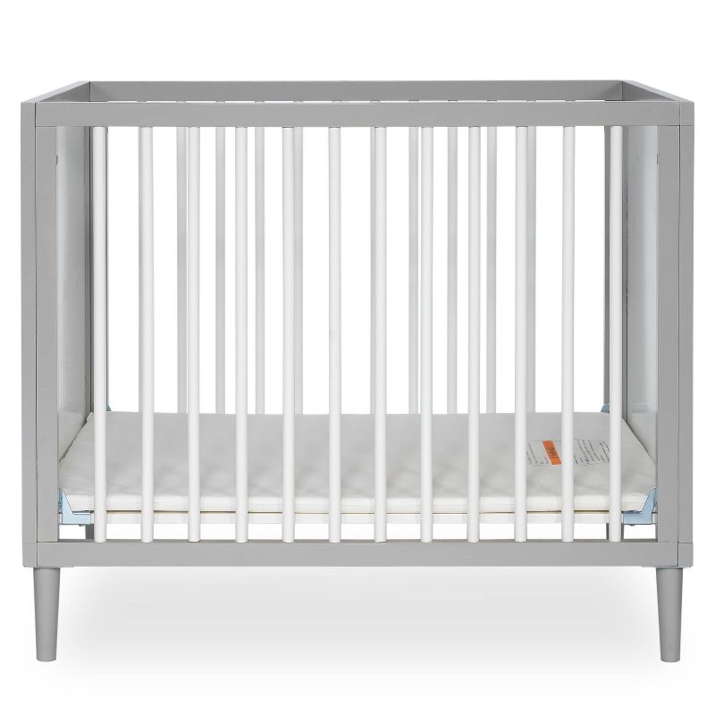 Dream On Me Cody 4-in-1 Mini Modern Crib - Gray, 1 of 5