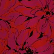 red floral