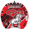 AIRHEAD AHGF-3 G-Force 3 Triple Rider Inflatable Towable Tube w/ 60' Tow Rope - image 2 of 4