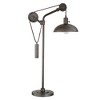 Hampton & Thyme 33.5" Tall Solid Wheel Pulley System Table Lamp with Metal Shade - 2 of 4