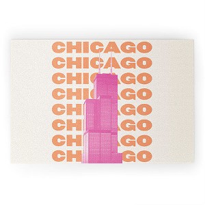 April Lane Art Chicago Willis Tower 36" x 24" Welcome Mat - Society6 - 1 of 3