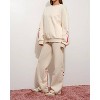 Women's Happily Yours Bow Sweatshirt - Pretty Garbage - 3 of 4