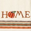 2pc Give Thanks/Home Hand Towel Set Cream - SKL Home: Cotton Dobby Weave, Bathroom Decor, Festive Design - 2 of 4