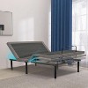 Vipbear Adjustable Bed Frame with 12" Gel Memory Foam Mattress,Wireless Remote, Smart Electric Bed Frame - 2 of 4