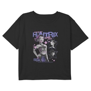 Girls KPop Demon Hunters Show How It's Done Zoey Stars Cropped T-Shirt - 1 of 3