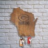 NFL Green Bay Packers Wooden Magnetic Keyholder - 2 of 4