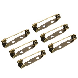 Unique Bargains Metal Blankets Crafts Brooch Making Home Sewing Safety Pins 50 Pcs - 1 of 4