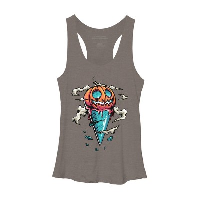 Women's Design By Humans Halloween By anggatantama Racerback Tank Top