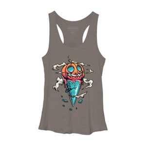 Women's Design By Humans Halloween By anggatantama Racerback Tank Top - 1 of 3