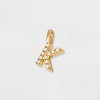 14K Gold Dipped Pearl Letter Charm - A New Day™ Gold - 2 of 2