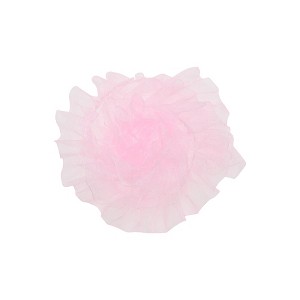 Unique Bargains Ribbon with Lace Trim & Crinkle Satin Polyester 35.83"x0.98" 1 Pc - 1 of 3