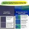 Machrus Upper Bounce Trampoline Pad - Trampoline Spring Cover - Trampoline Replacement Safety Pad for Oval Trampolines - Blue - 3 of 4