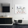 Stupell Industries Dolphin Lounging in Bath Tub Nautical Shells Canvas Wall Art - 2 of 4