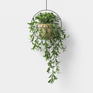 28" Hanging Artificial Plant- Threshold