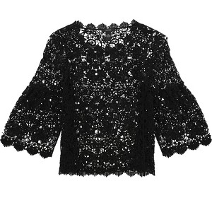 Alfani Womens Crocheted Knit Blouse - 1 of 1