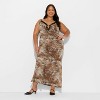 Women's Lace Trim Maxi Empire Waist Dress - Wild Fable™ - 2 of 3
