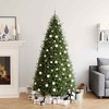 Christmas Ball Set Set of 61 Shiny white Plastic Various sizes - 2 of 4
