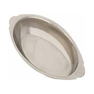 Winco Au Gratin Dishes, Stainless Steel, 8 Oz Target