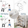 COZONY Flip-Drawer Shoe Cabinet, Freestanding Shoe Organizer with Metal Legs, Narrow Shoe Storage for Entryway Hallway Living Room - 4 of 4