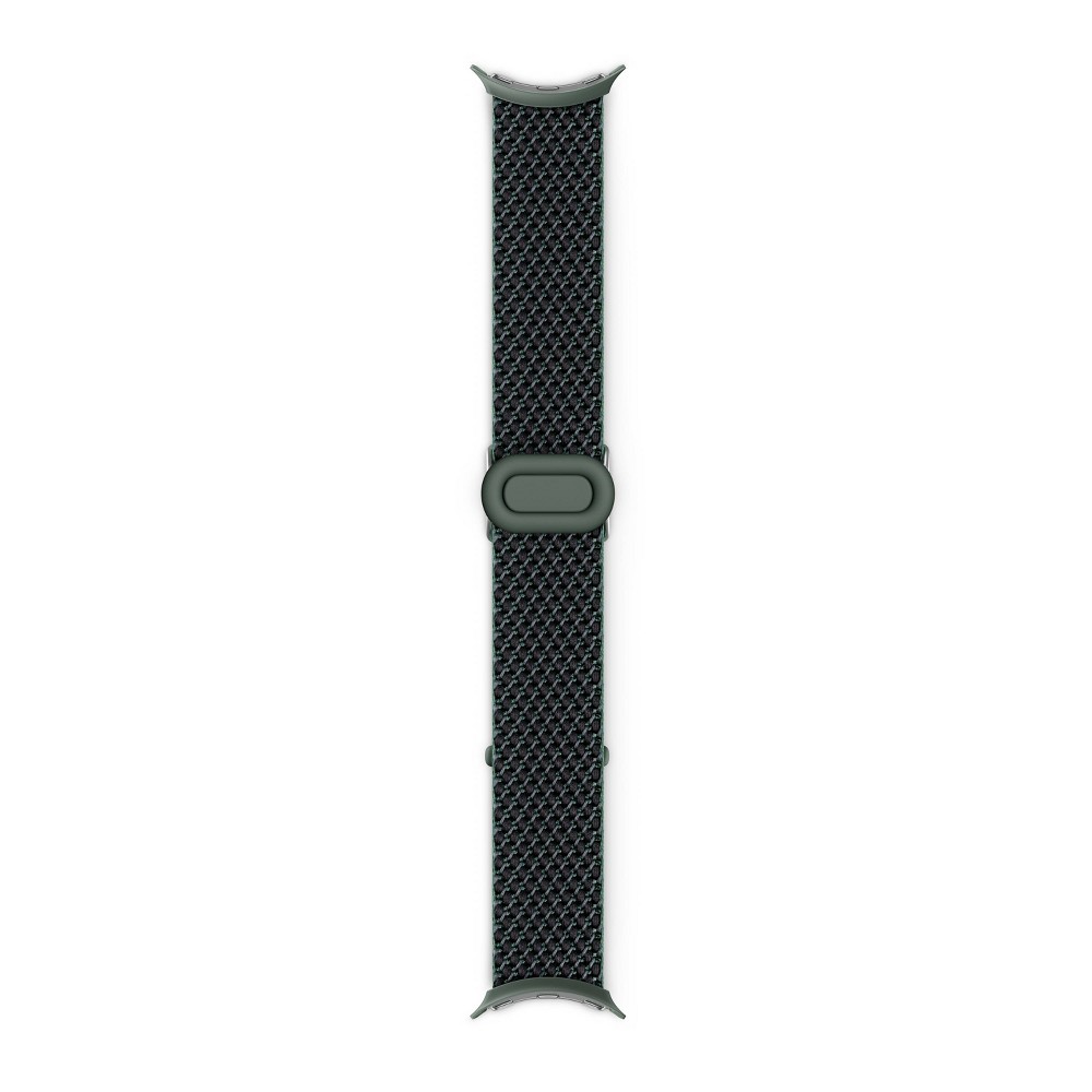 Photos - Watch Strap Google Watch Woven Band - Dark Olive 