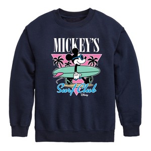 Boys' - Disney - Mickey & Friends Graphic Long Sleeve Fleece Sweatshirt - 1 of 4