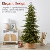 Best Choice Products 24in Woven Hyacinth Christmas Tree Collar, Tree Skirt Accessory w/ Cord Cut-Out - 2 of 4